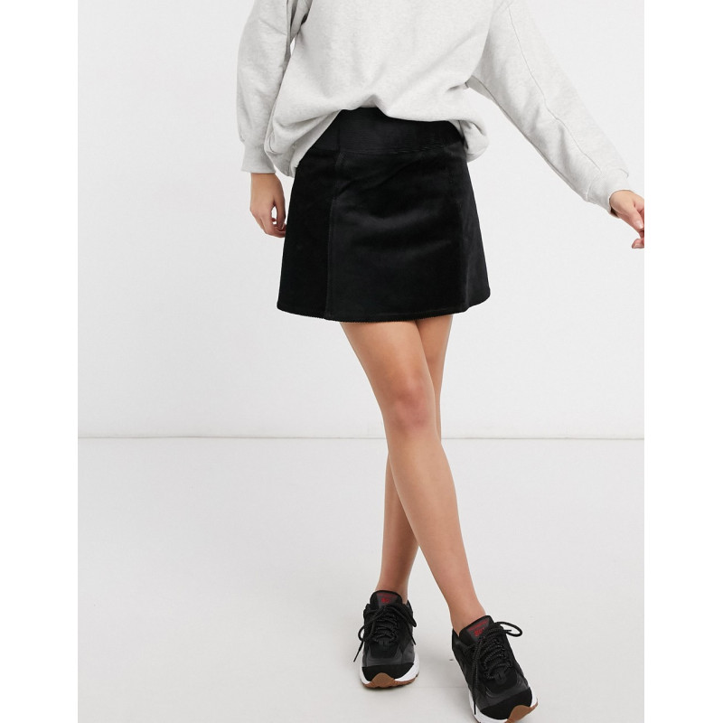 Monki Quinn skirt in black