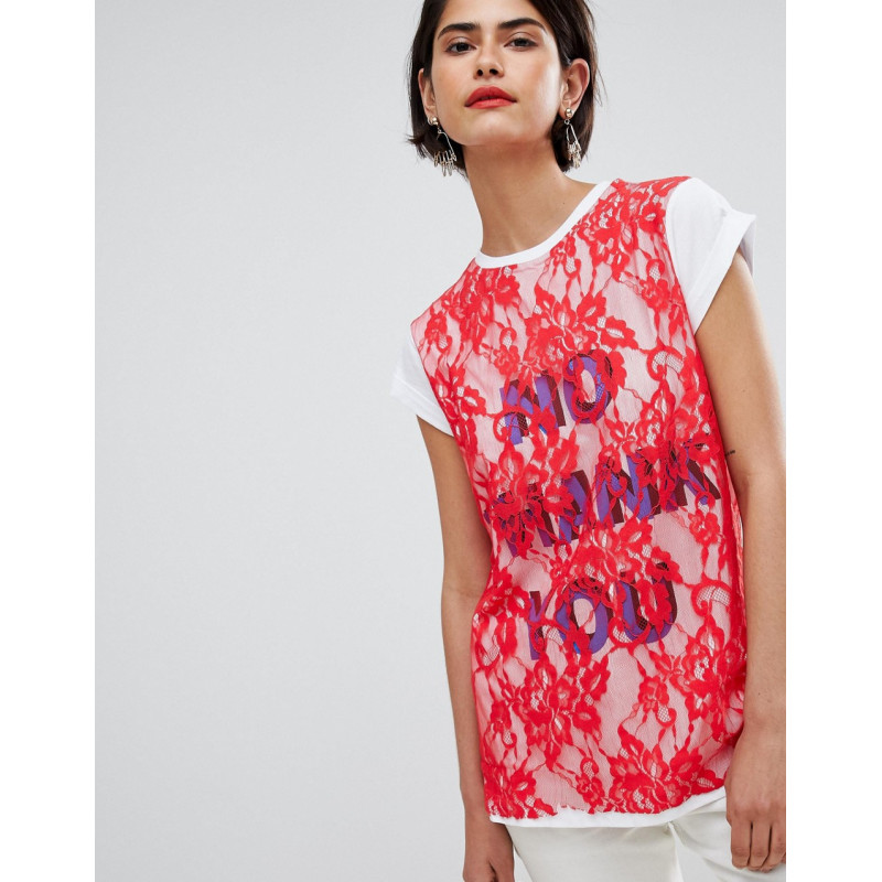 ASOS T-Shirt with Print and...