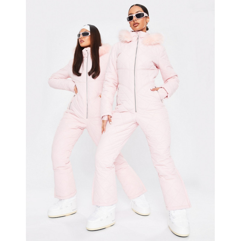Missguided Ski quilted snow...