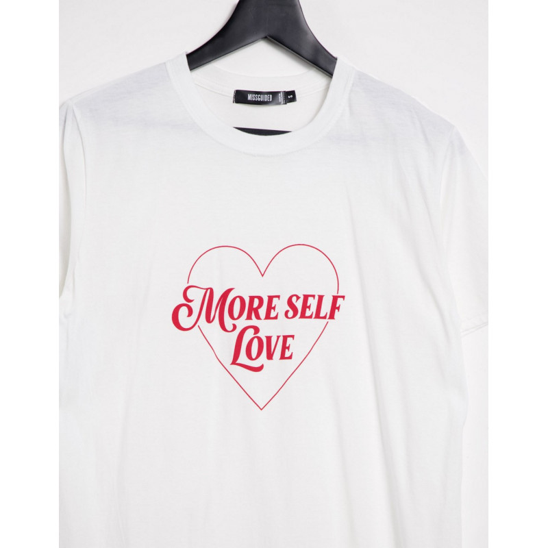 Missguided t-shirt with...