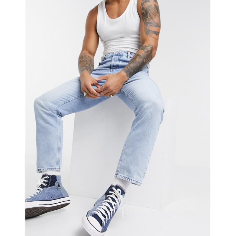 ASOS DESIGN relaxed tapered...