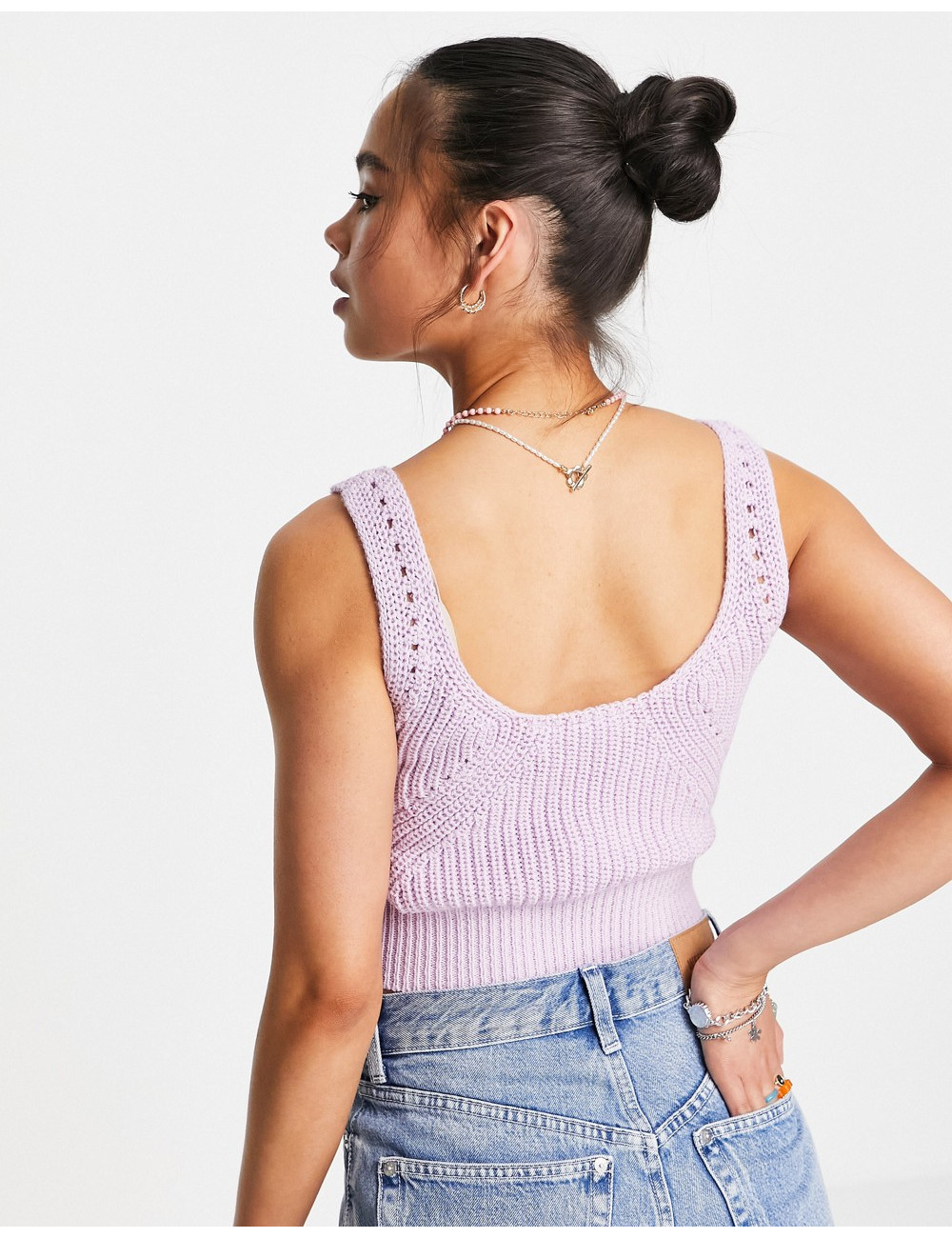 Noisy May knitted cami top...