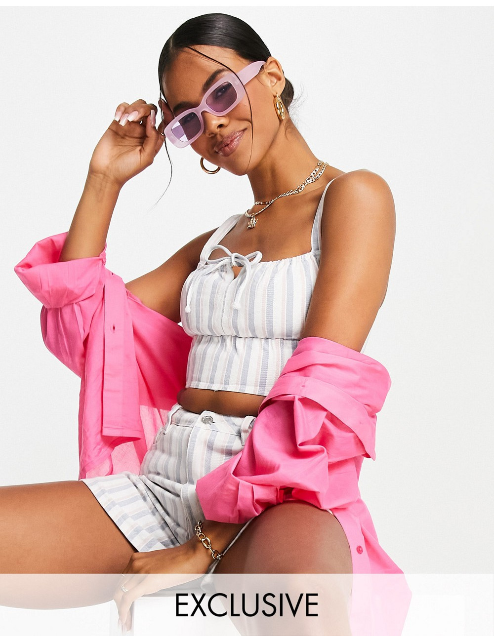 Missguided co-ord tie front...