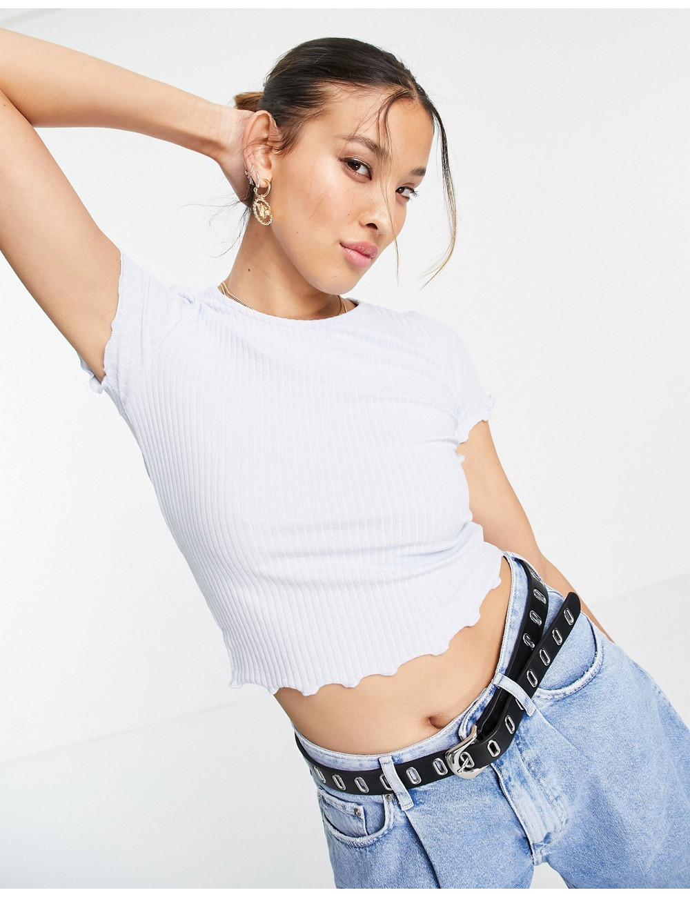 Only cropped top with...