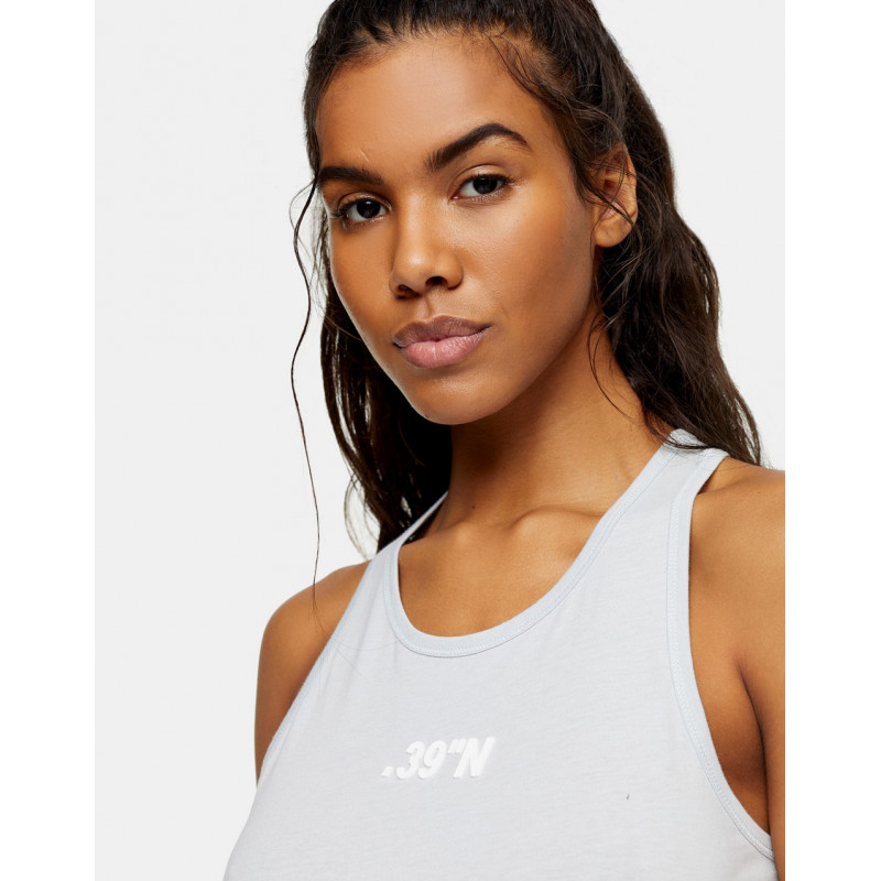 Topshop sports tank top in...