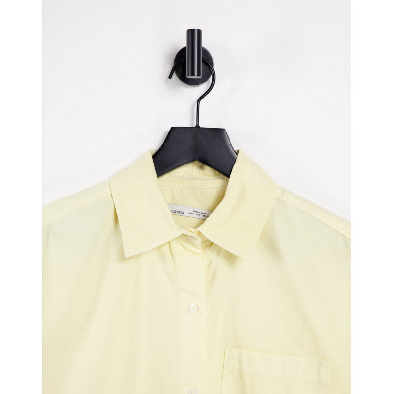 Pull&Bear cotton shirt in...