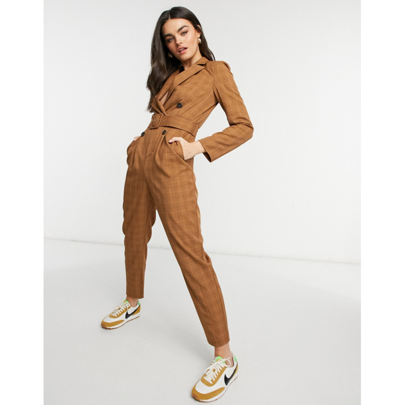 ASOS DESIGN belted double...