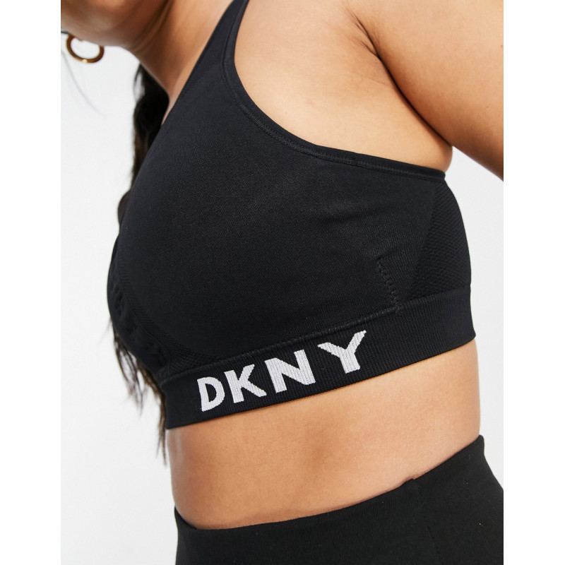 DKNY seamless mesh bralette...