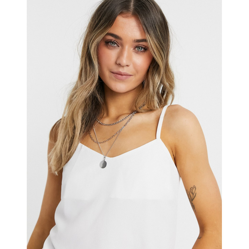 Style Cheat woven cami top...