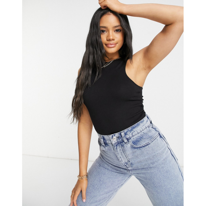 Missguided ribbed bodysuit...