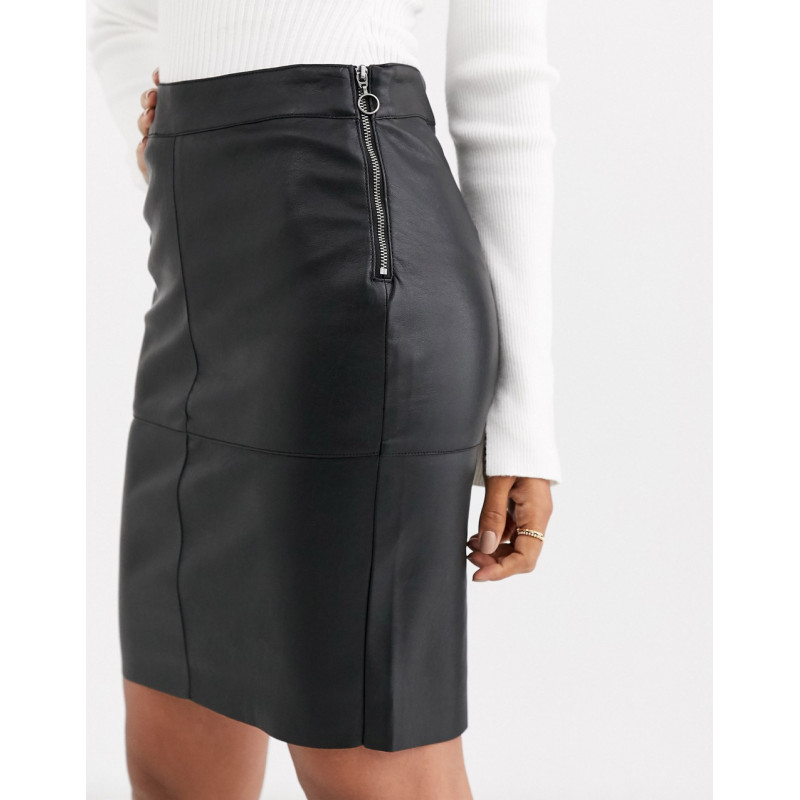 Vero Moda faux leather skirt