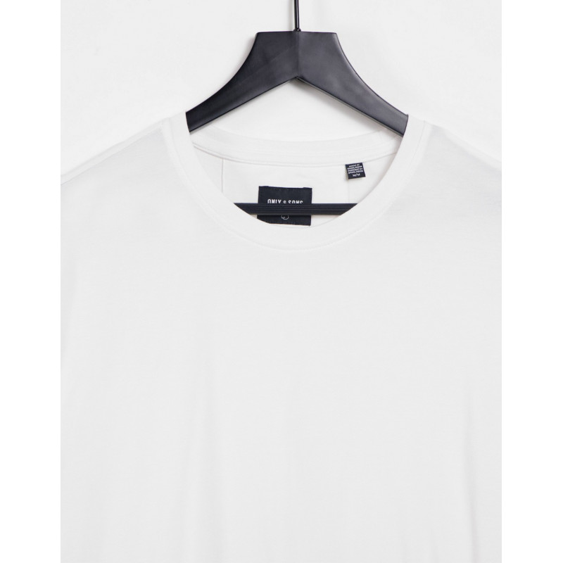 Only & Sons pique t-shirt...
