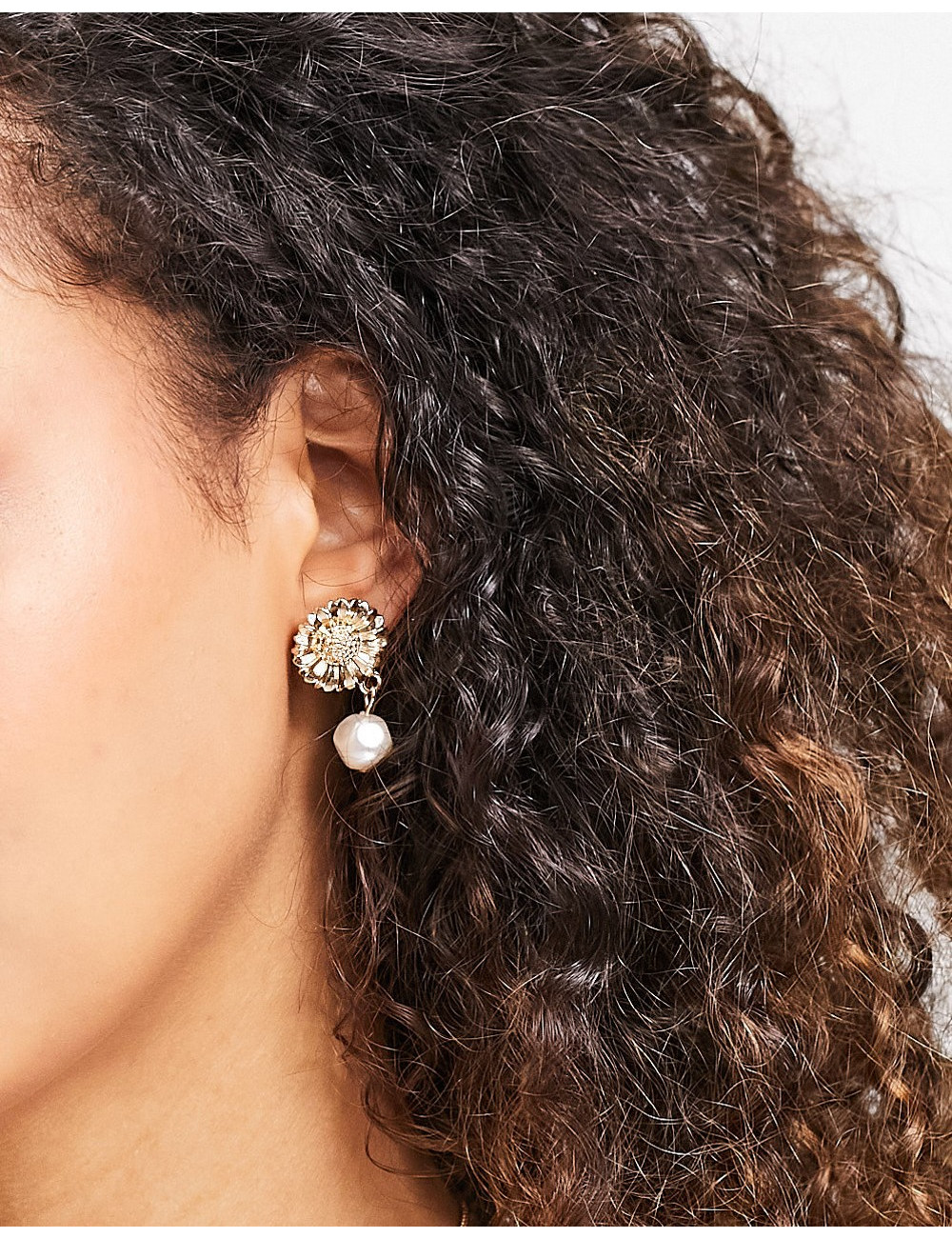 ASOS DESIGN earring with...