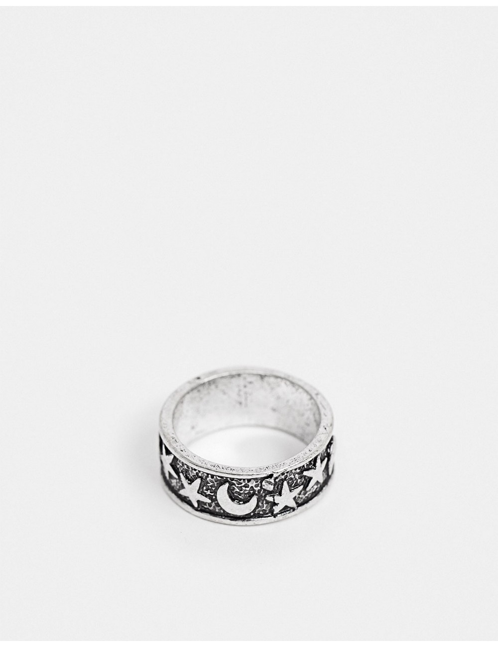 ASOS DESIGN ring with star...