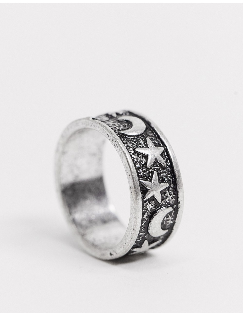 ASOS DESIGN ring with star...
