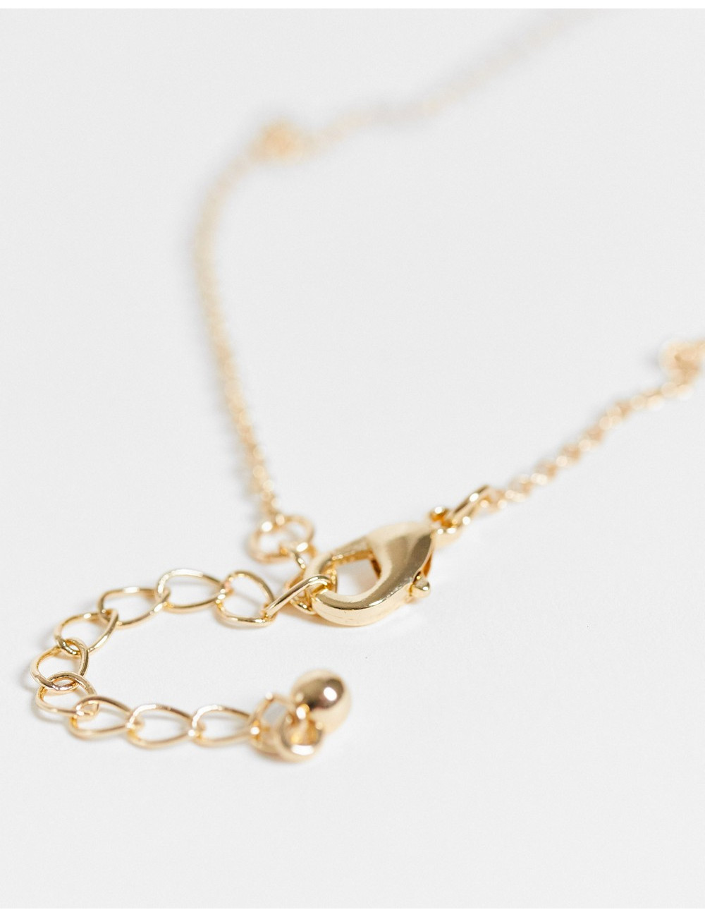 ASOS DESIGN necklace with...