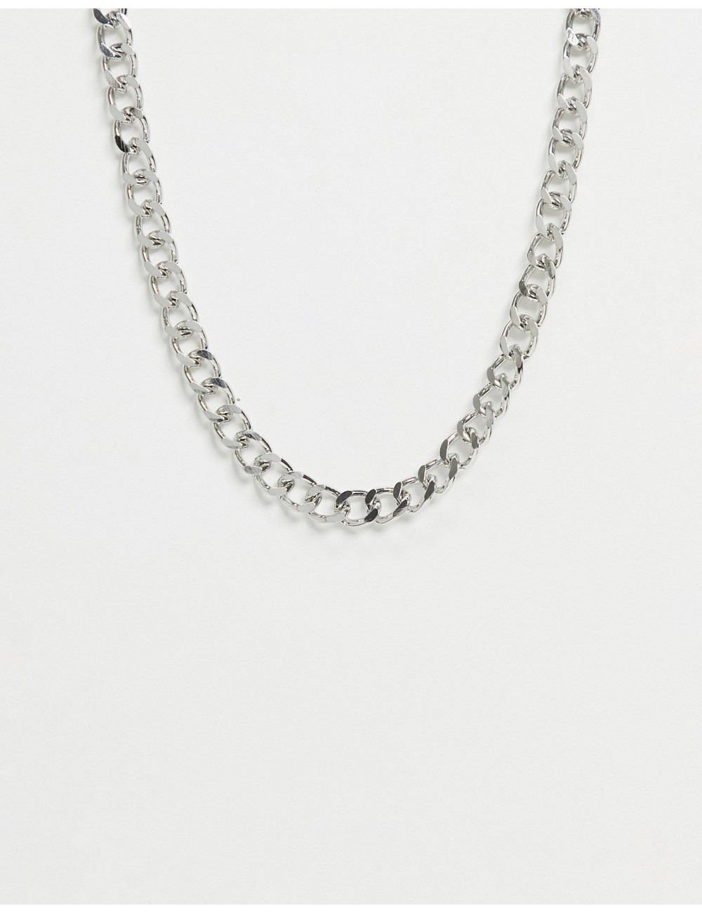 Pieces curb chain necklace...