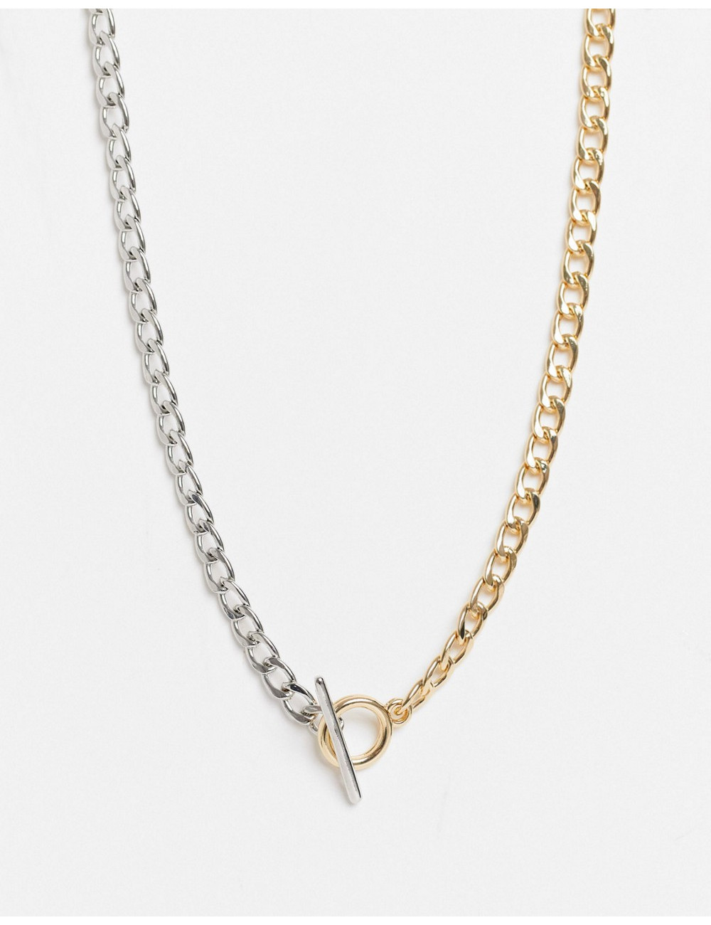 Topshop necklace with t-bar...
