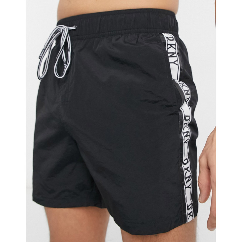 DKNY fiji swim shorts in black