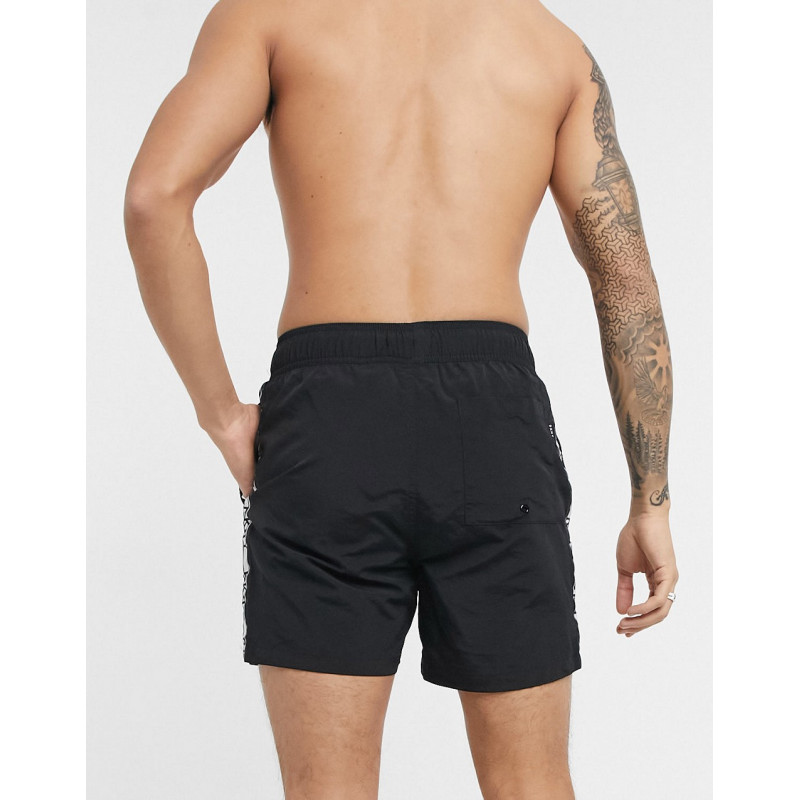 DKNY fiji swim shorts in black