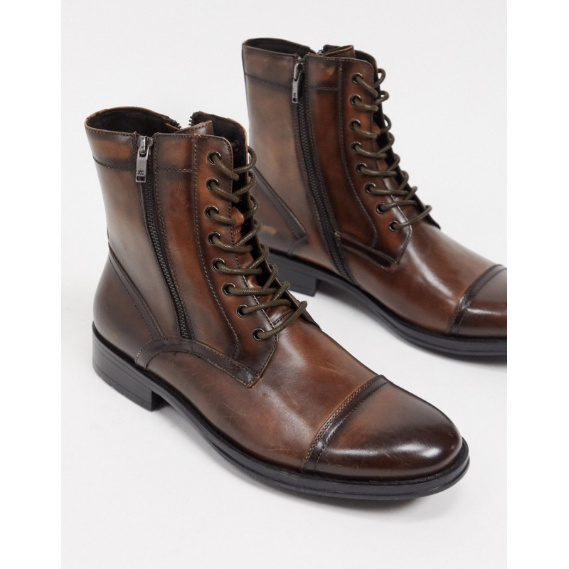 Kenneth Cole lace up boots...