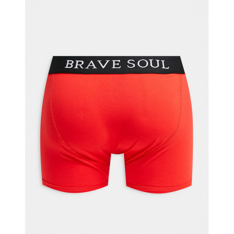 Brave Soul 3 pack boxers in...