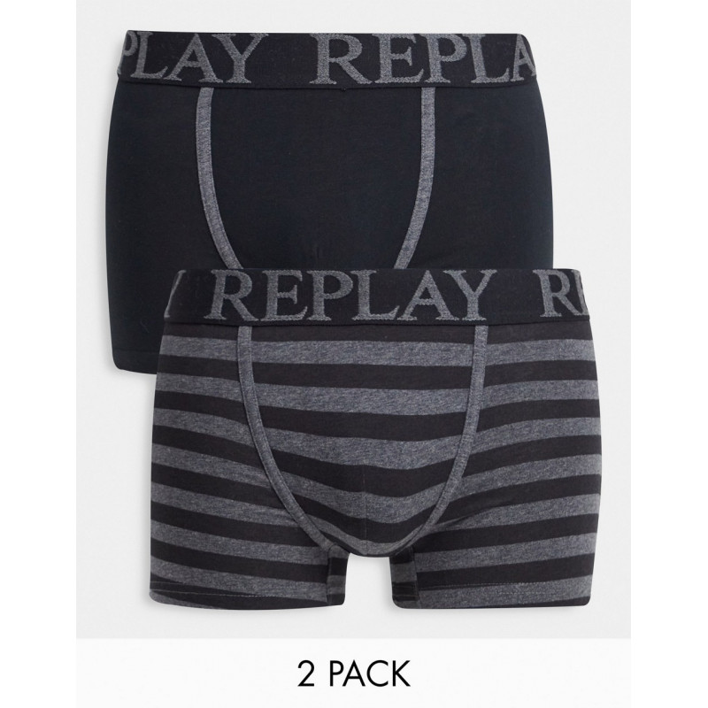 Replay 2 pack trunks in stripe