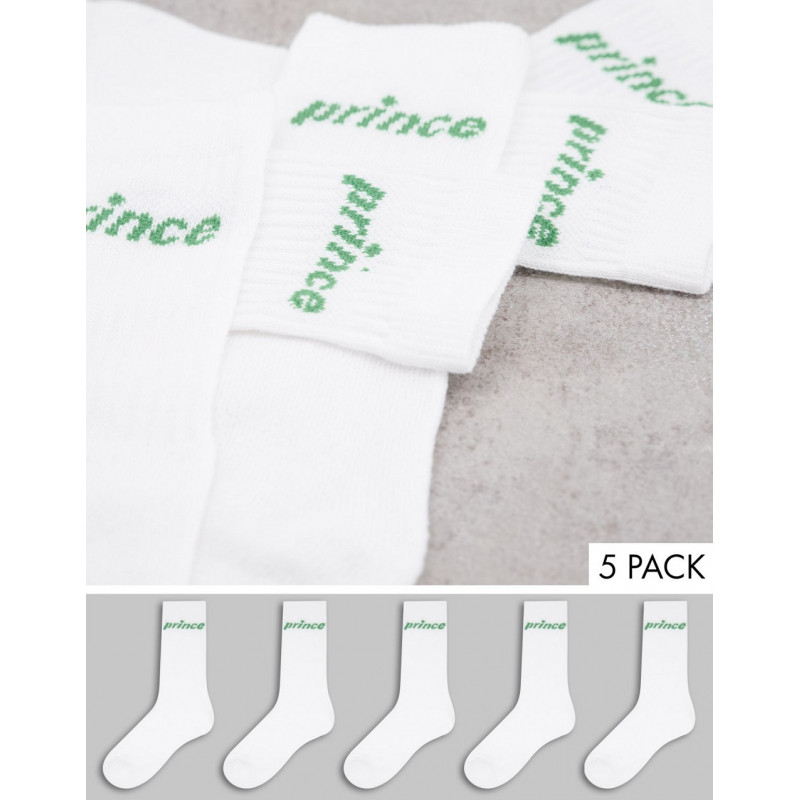 Prince 5 pack sports socks...