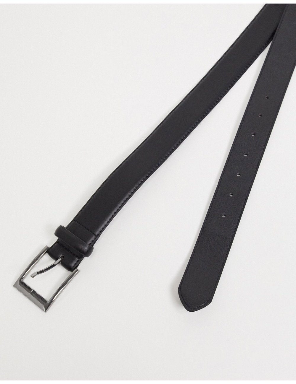 New Look smart belt in black