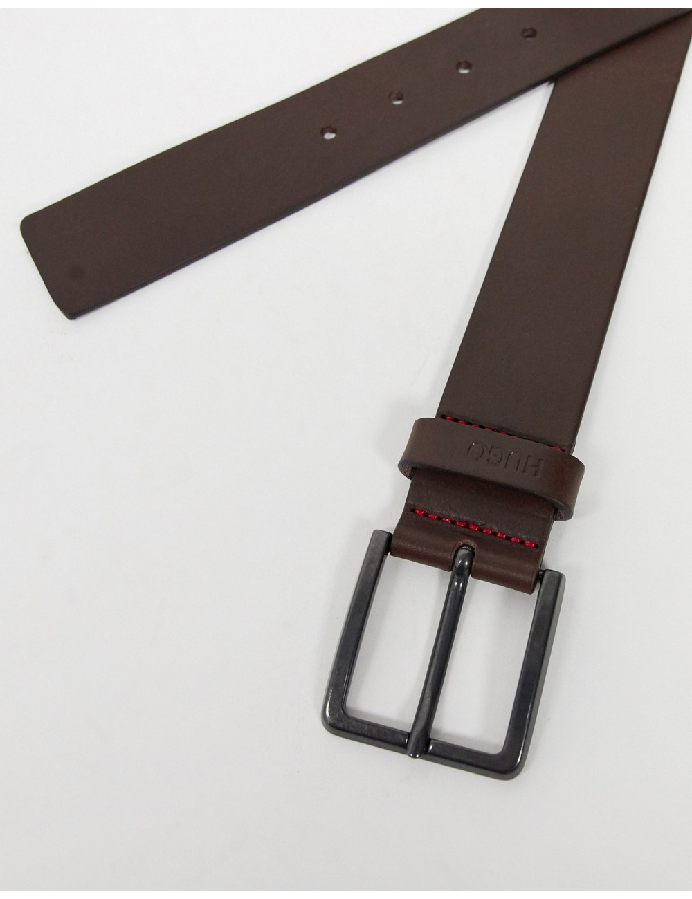 HUGO Gionio leather belt in...