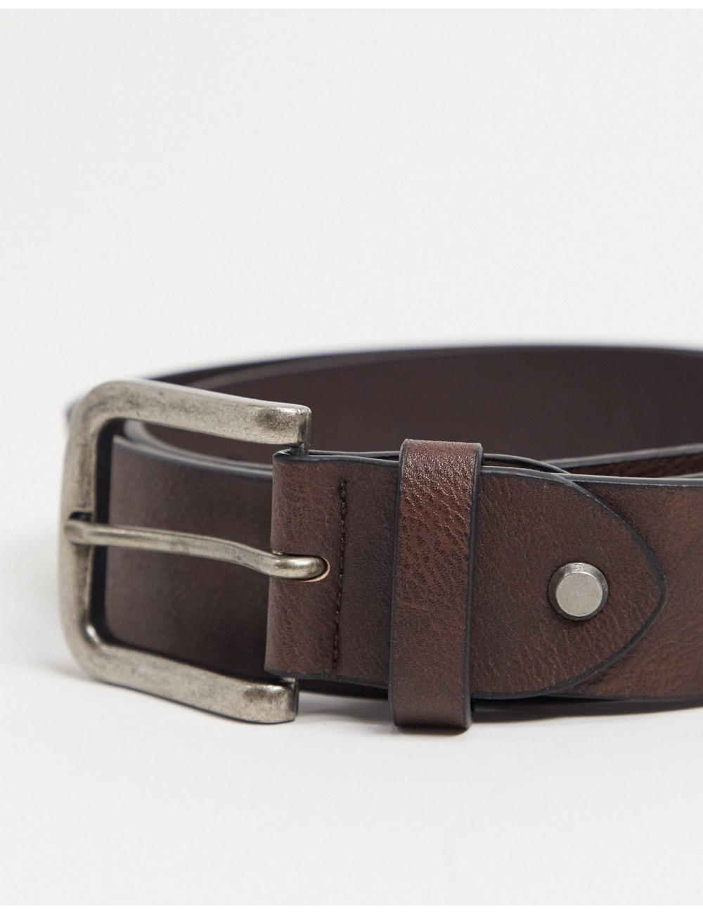 Only & Sons belt in brown