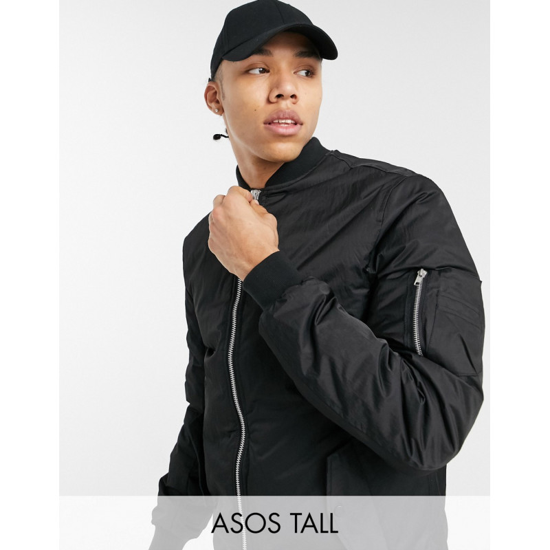 ASOS DESIGN Tall quilted...