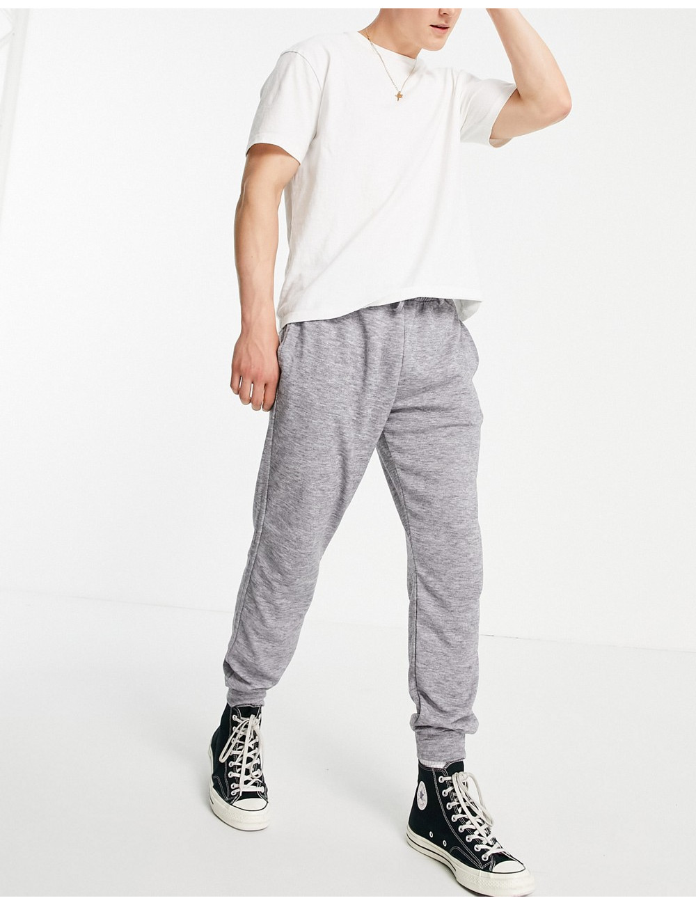 Topman cosy knitted jogger...