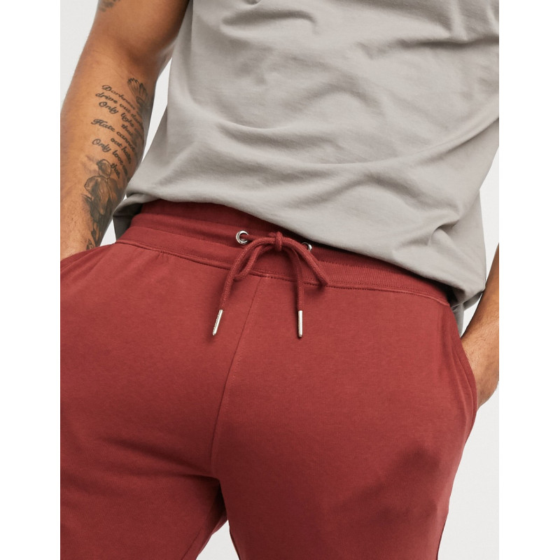 New Look jogger in burgundy