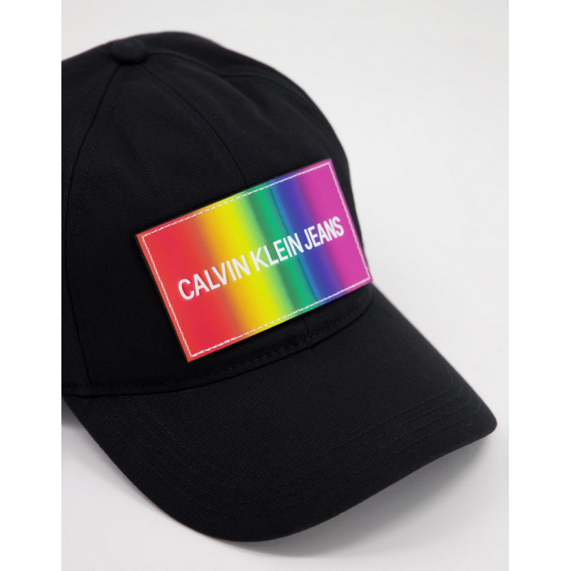 Calvin Klein rainbow logo...