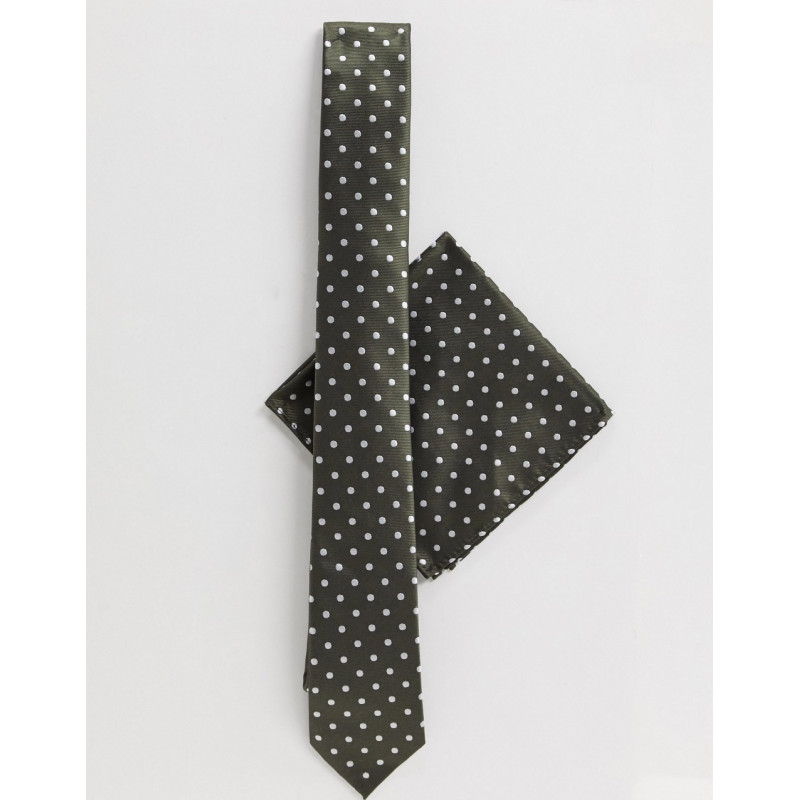 Harry Brown dotted tie and...