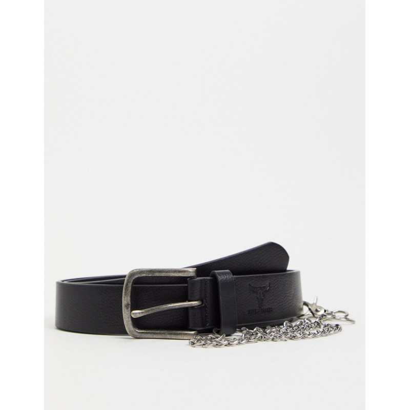 Harry Brown belt with chain