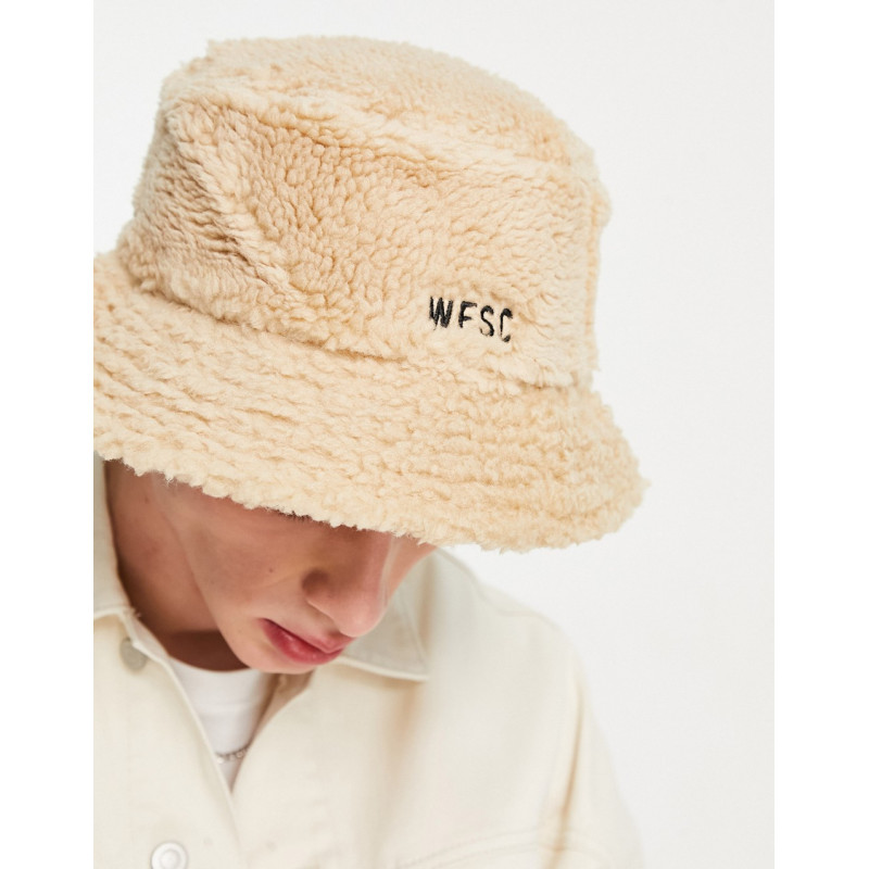 WESC sherpa bucket hat