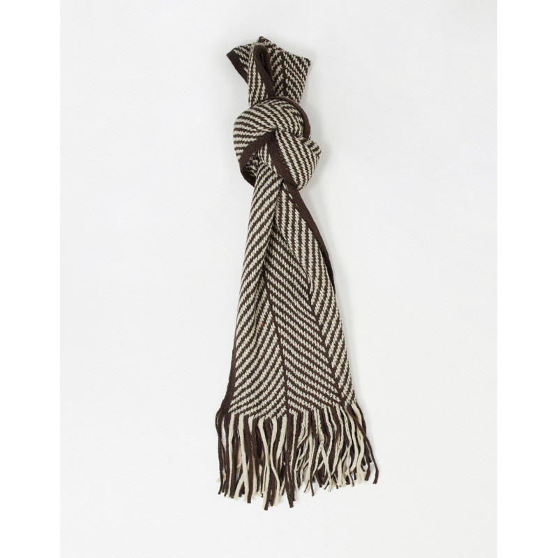 Thomas Calvi herringbone scarf