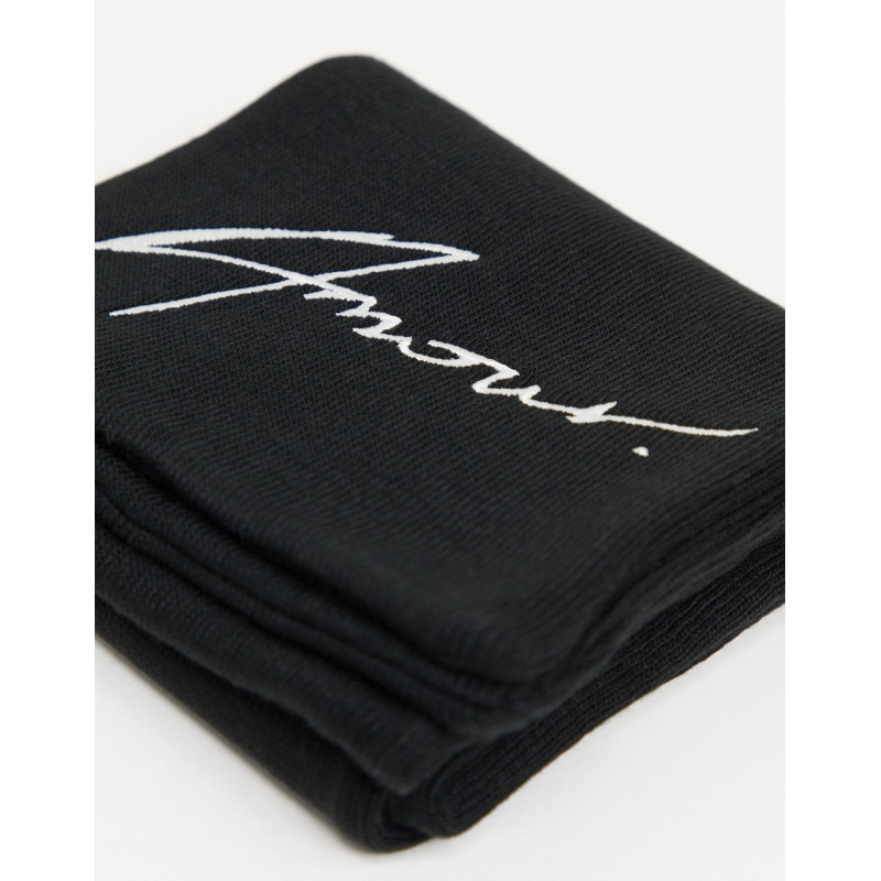 Amour branded scarf