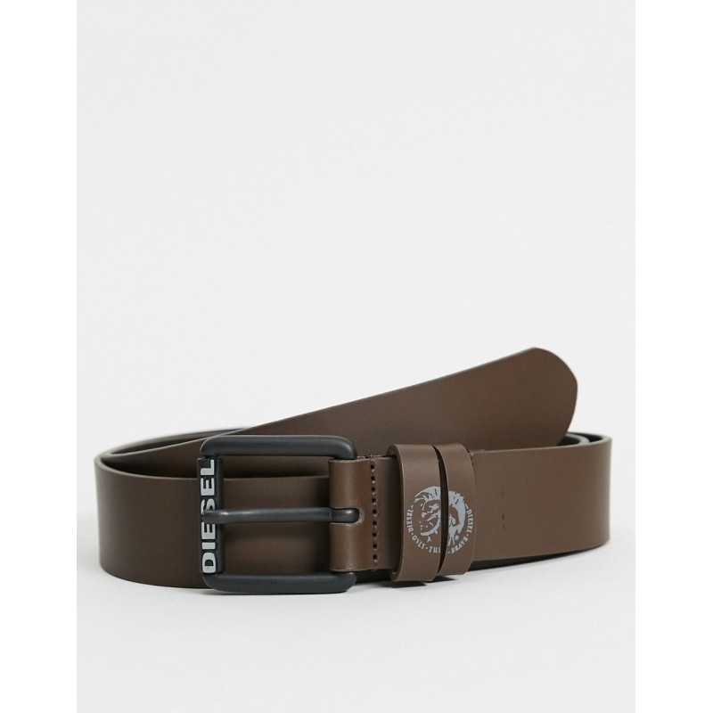 Diesel b-lamon leather belt