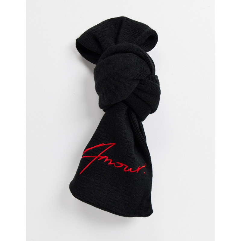 Amour branded scarf