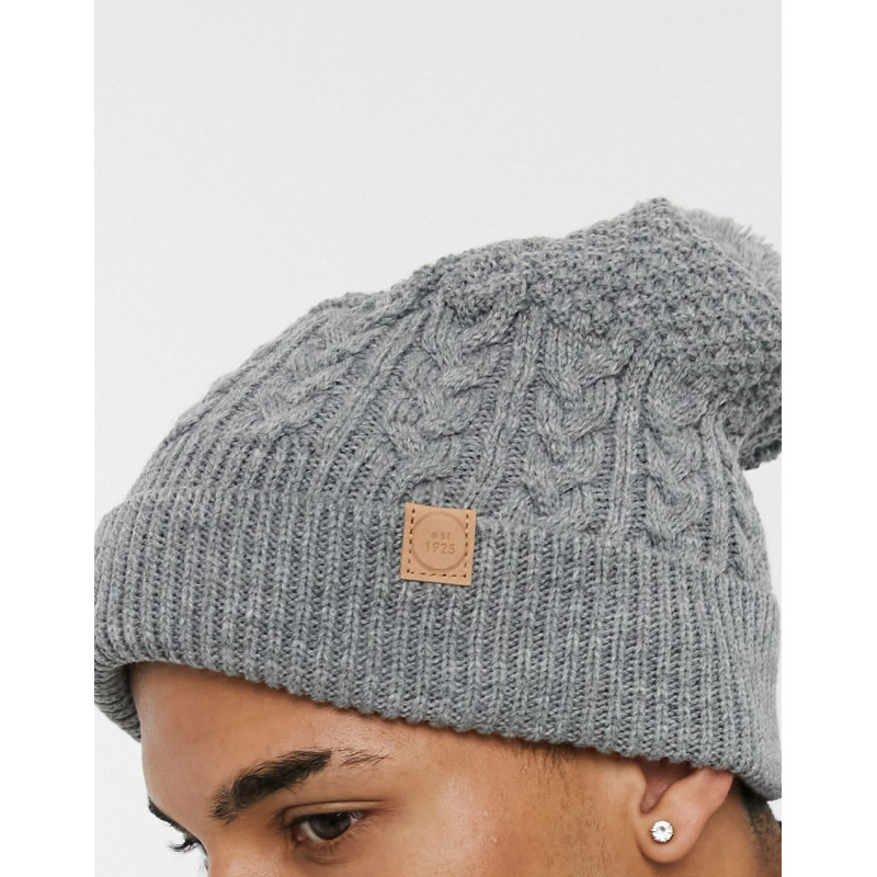 Boardmans knitted bobble hat