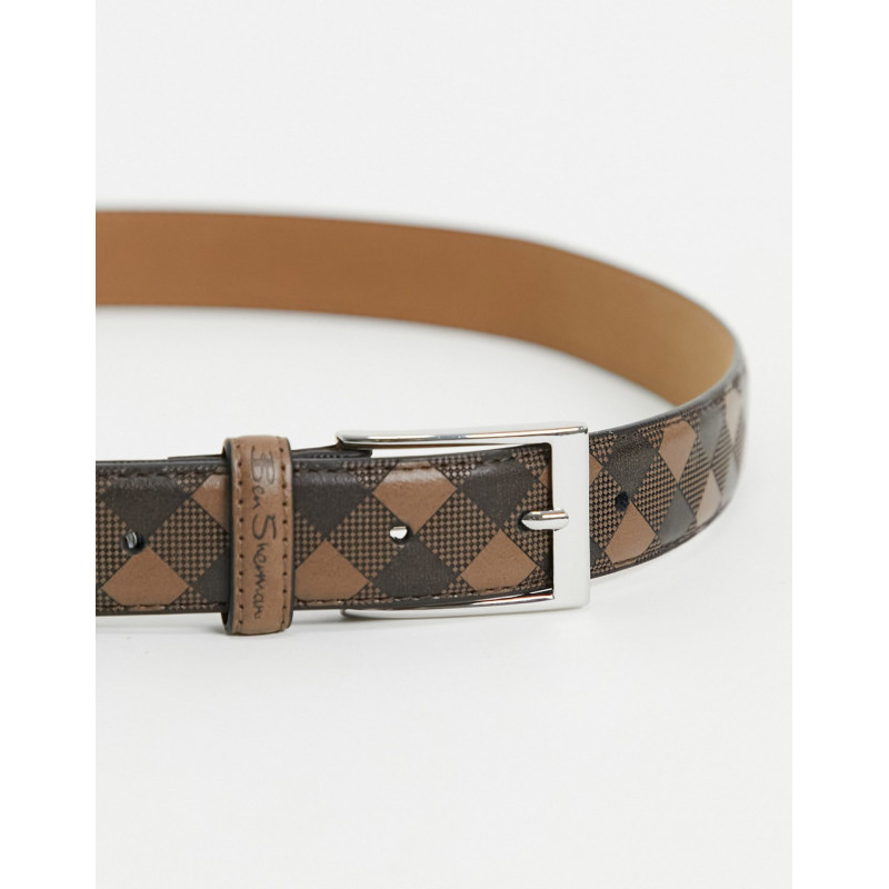 Ben Sherman patterned belt