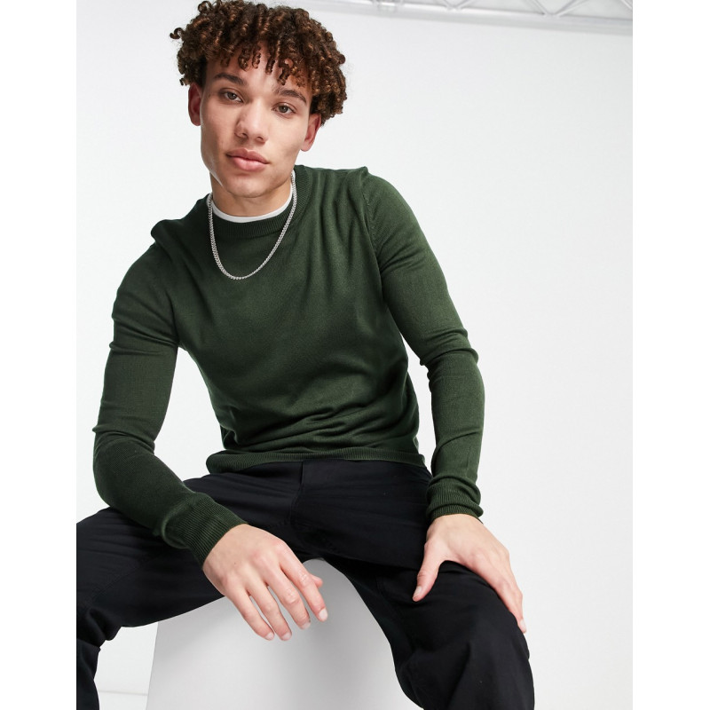 Rudie fitted crew neck jumper