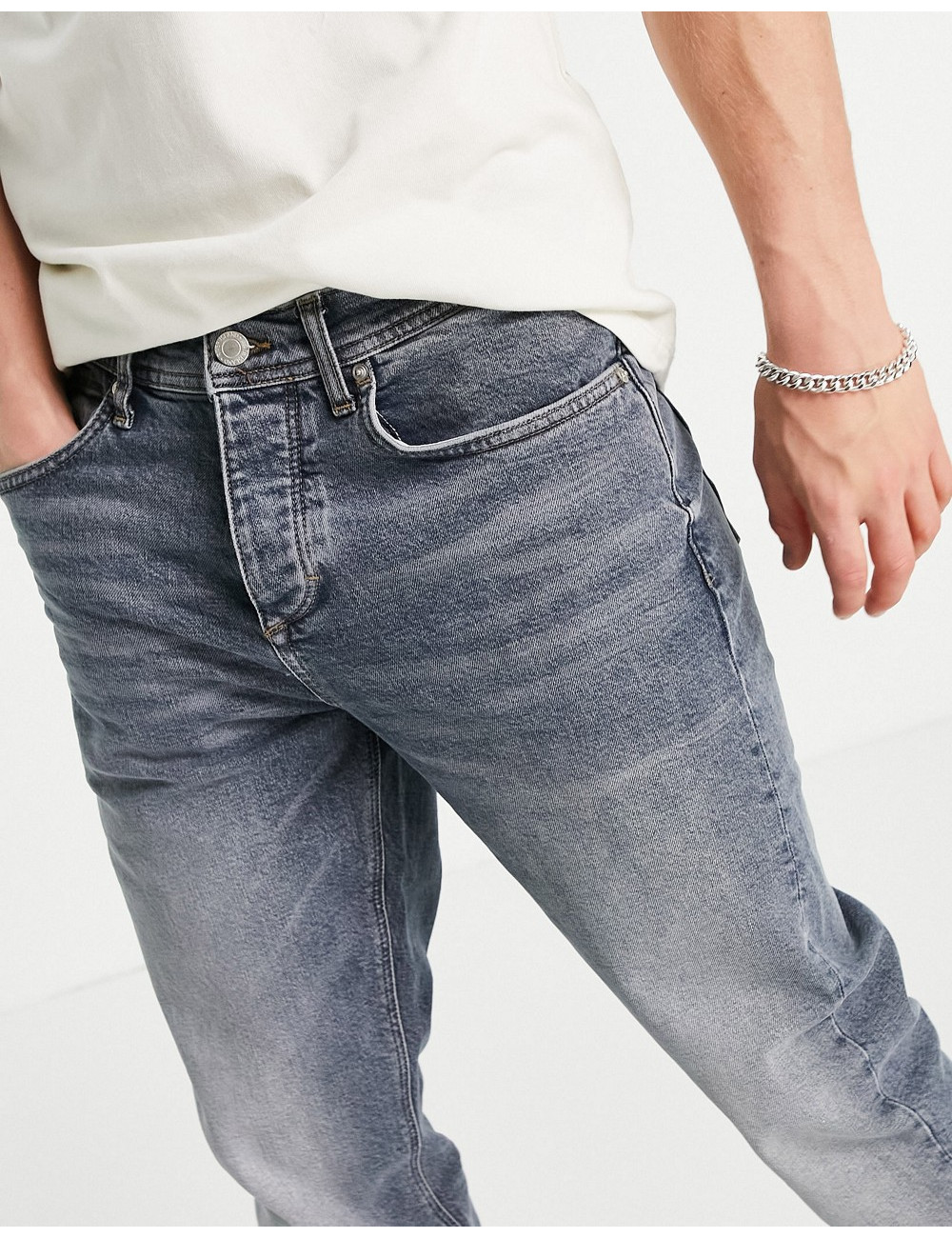 River Island straight jeans...