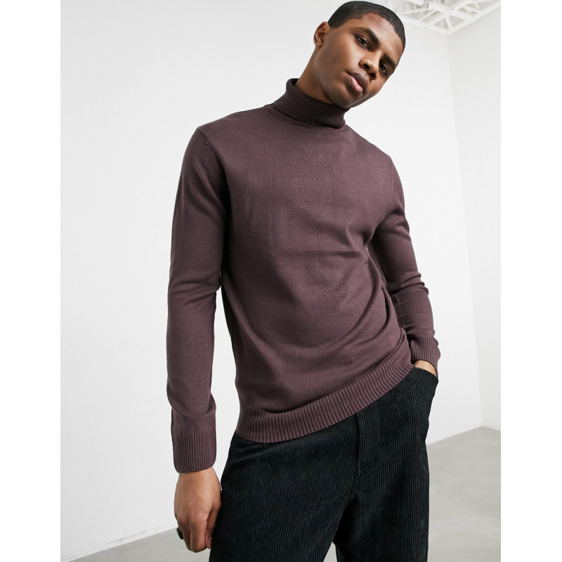 Soul Star fitted roll neck...