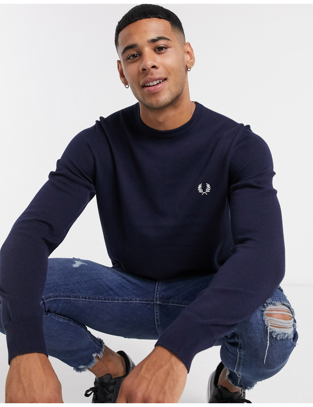 Fred Perry crew neck jumper...