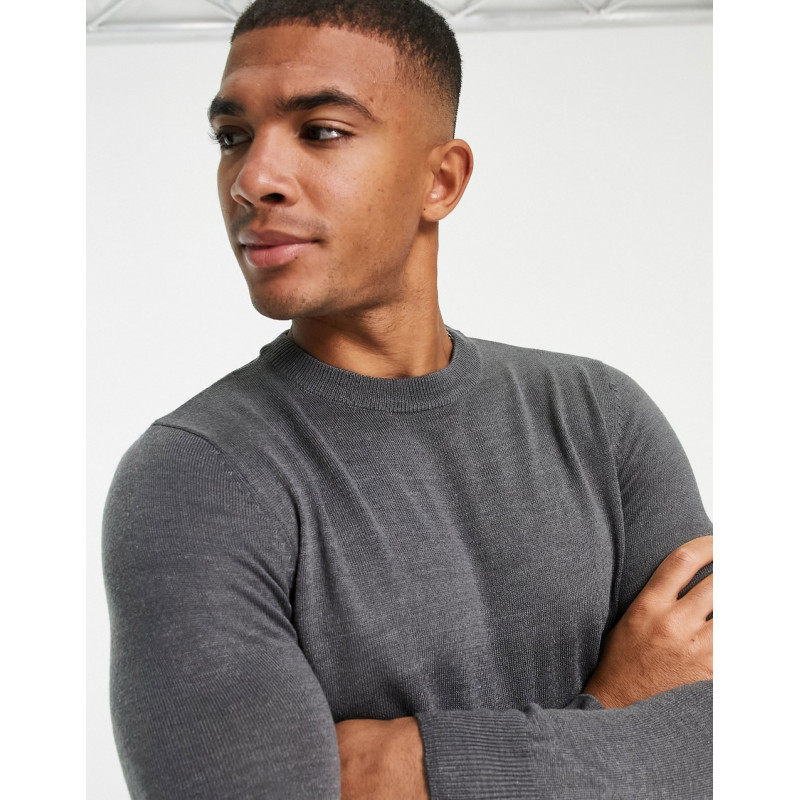 Rudie fitted crew neck jumper