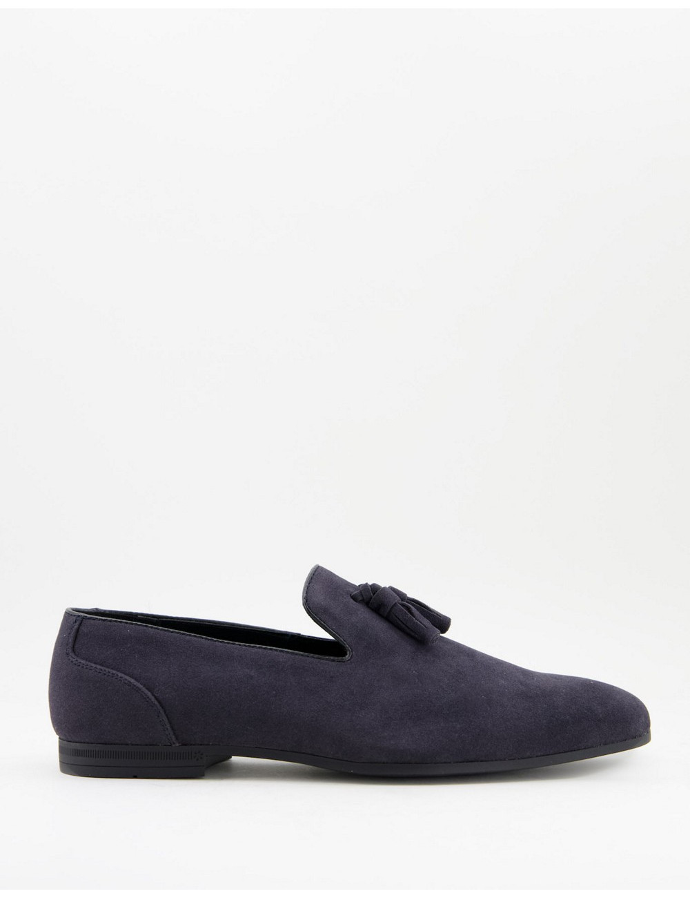 ASOS DESIGN loafers in navy...
